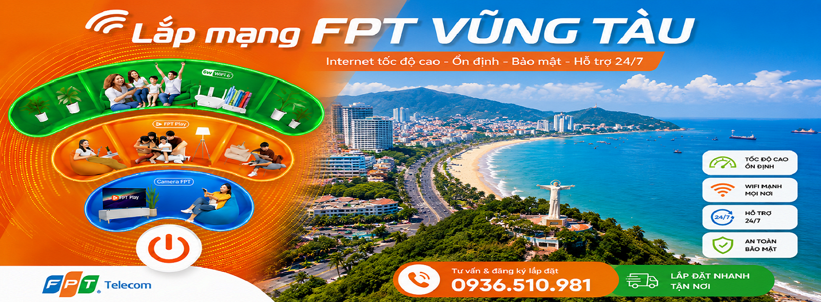 Lắp Mạng FPT Vũng Tàu